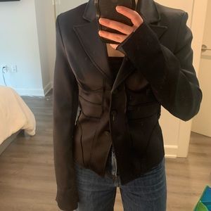 Zara corset-style blazer